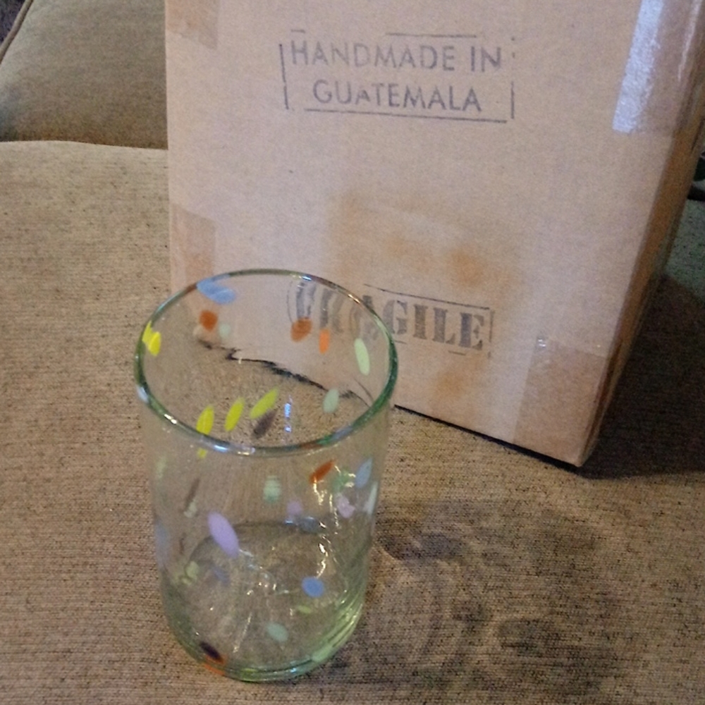 Payaso Glassware, set of 4 - Picture 2 of 4